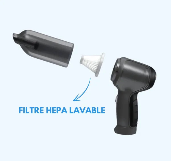Aspirapolvere portatile a batteria