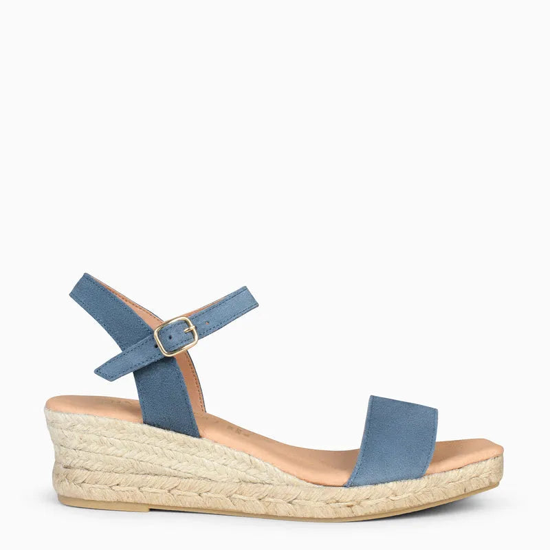 Sandali con zeppa da donna