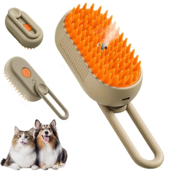 Spazzola autopulente per peli di animali domestici