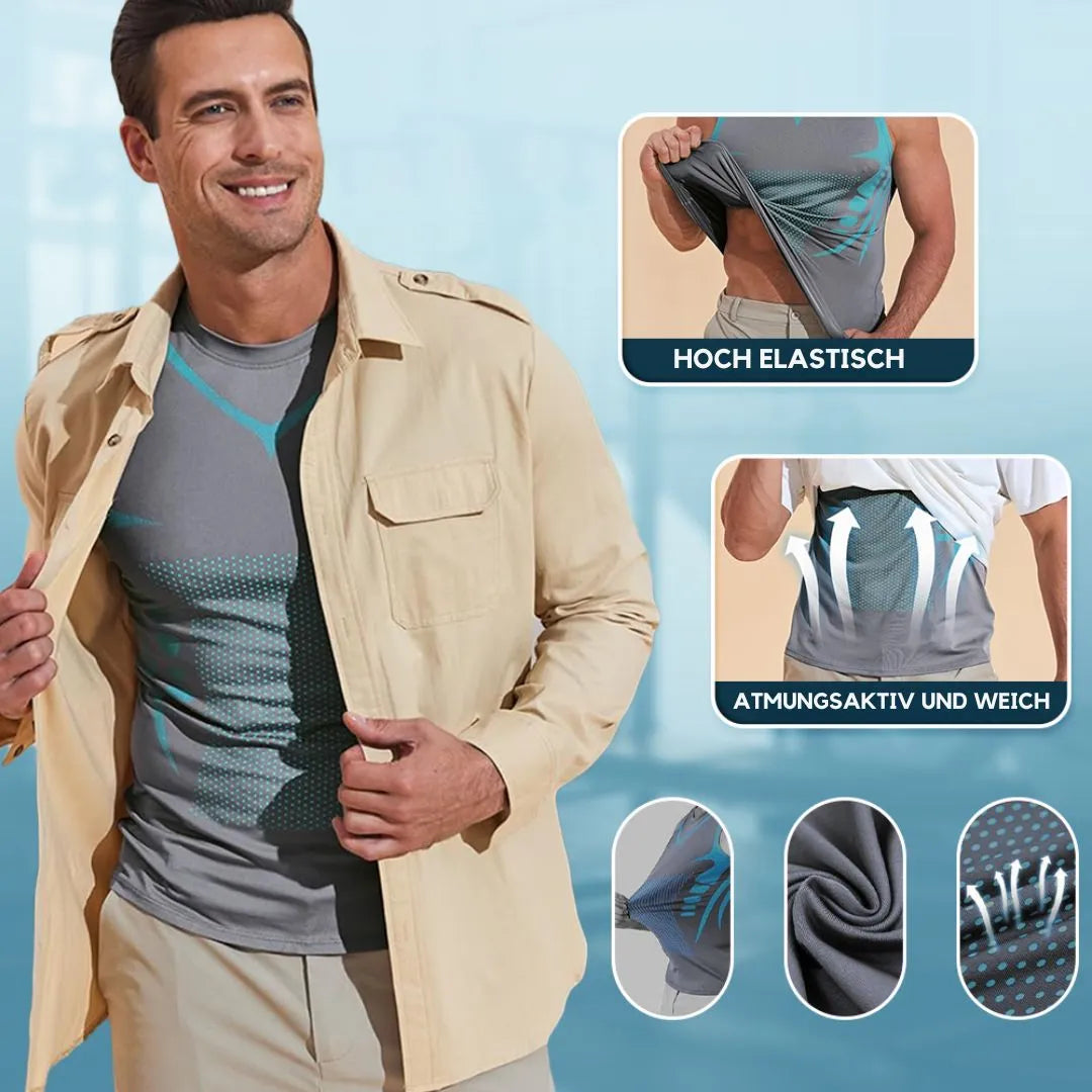 Formendes Herren-Unterhemd