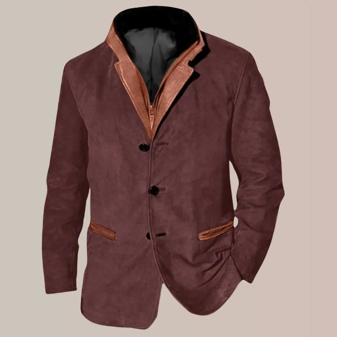 Elegante giacca vintage da uomo