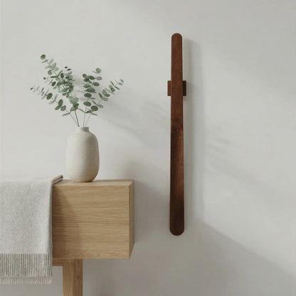 Chausse-Pied Murale en Bois Magnétique