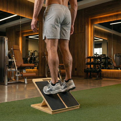 Verstellbares Balancebrett aus Holz