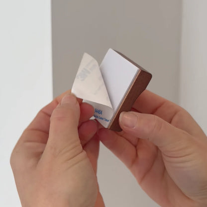 Chausse-Pied Murale en Bois Magnétique