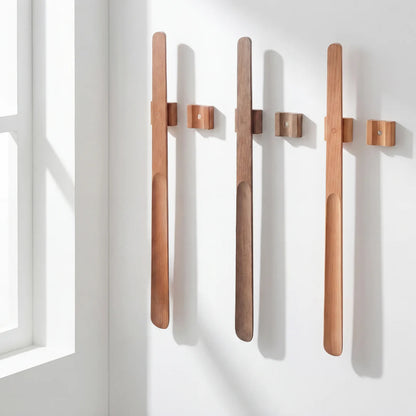 Chausse-Pied Murale en Bois Magnétique