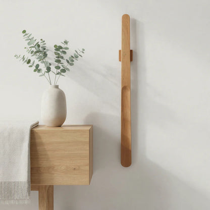 Chausse-Pied Murale en Bois Magnétique