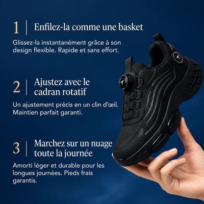 Leichte Schuhe mit Schnellverschluss