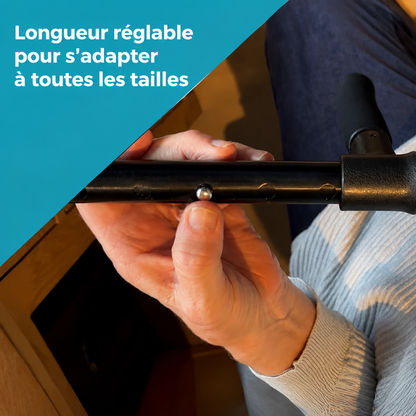 Canne de soutien pour marcher et se lever en toute sécurité