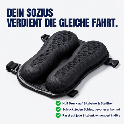 Coussin Moto en Gel Ergonomique