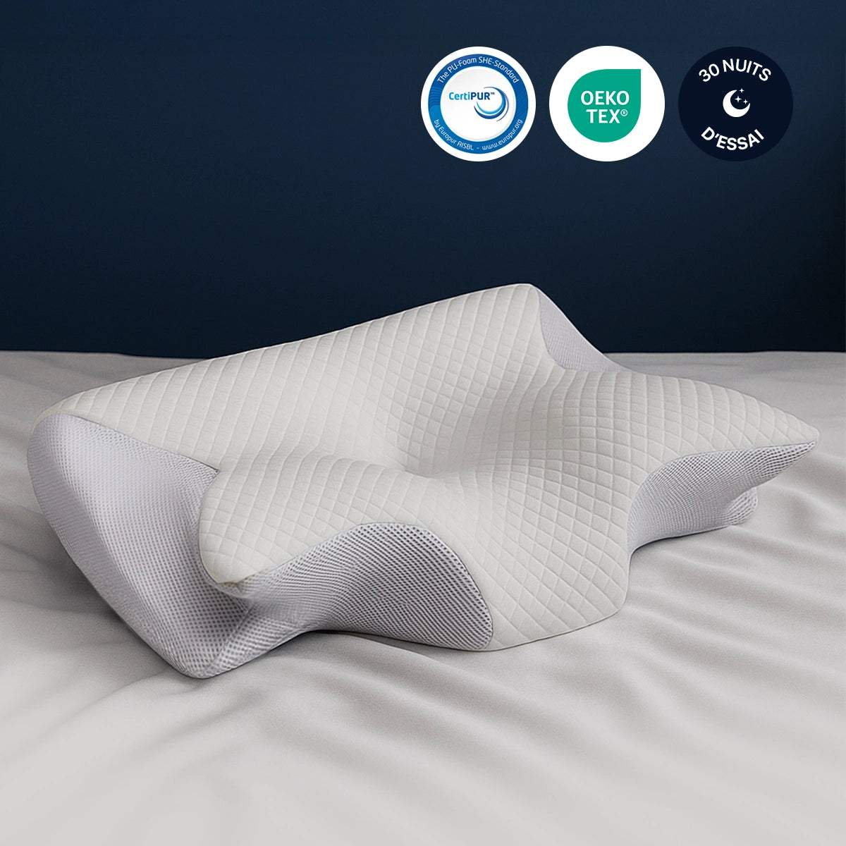 Ergonomisches Memory-Foam-Kissen