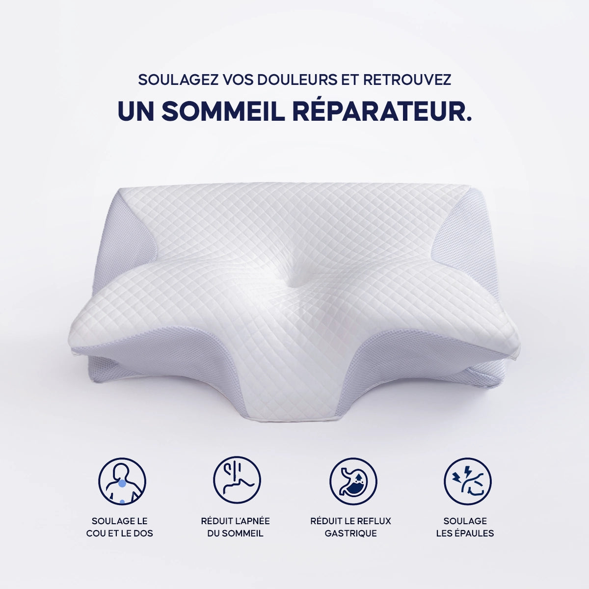Ergonomisches Memory-Foam-Kissen