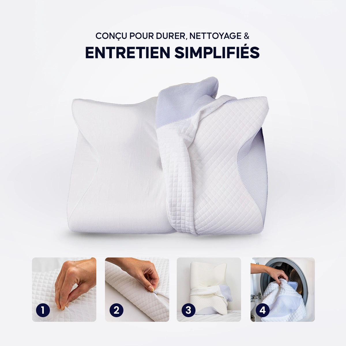 Ergonomisches Memory-Foam-Kissen