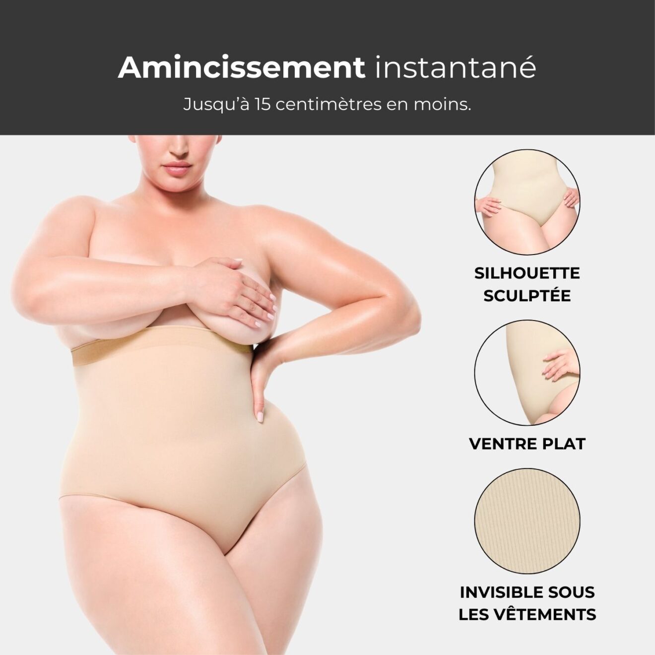 Sous-vêtement Ultra-Gainant Multifonction – Silhouette Sculptée & Confort Optimal