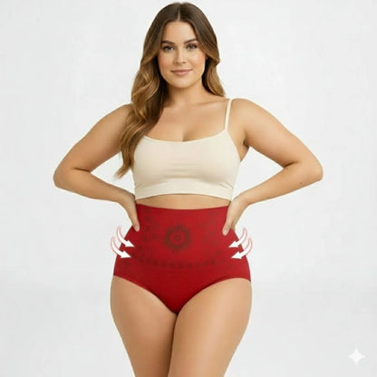 Shorty gainant taille haute sculptant ventre plat