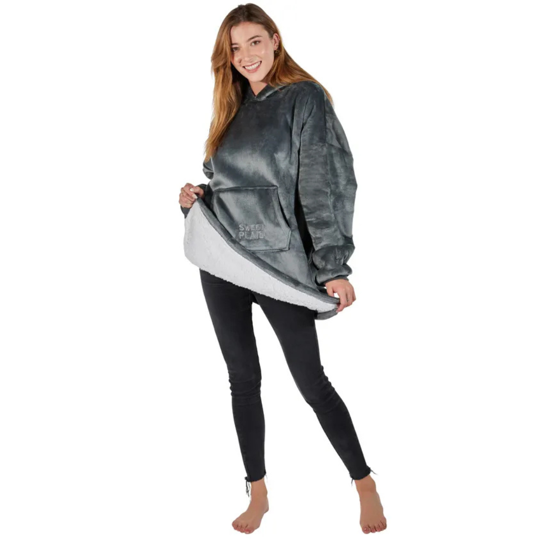 Plaid à Capuche Ultra Doux