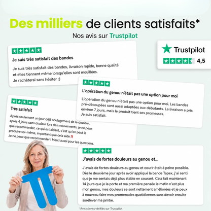 Bande de maintien gros orteil