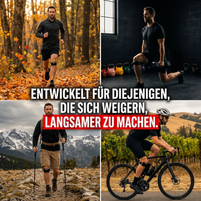 Verstellbarer Patellagurt für das Knie
