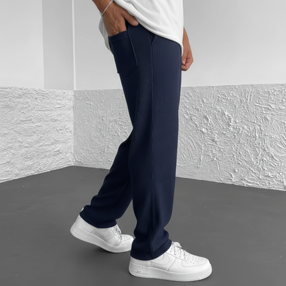 Cordhose mit elastischem Bund