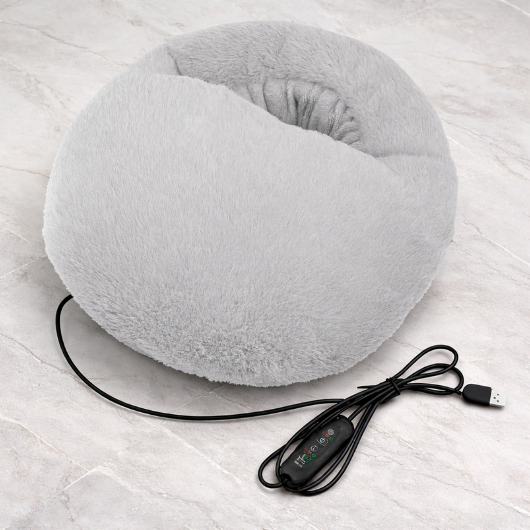 Coussin chauffant pour les pieds