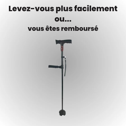Canne de soutien pour marcher et se lever en toute sécurité