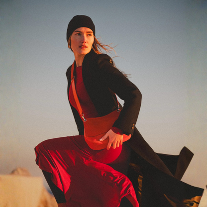 Sac en cuir compact à porter à l'épaule