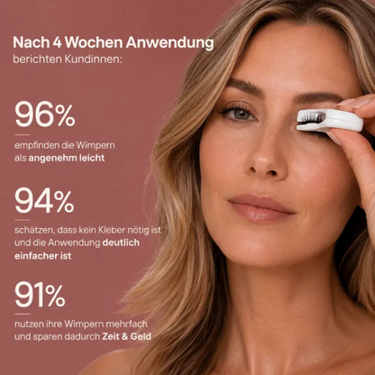 Magnetische Wimpern ohne Kleber