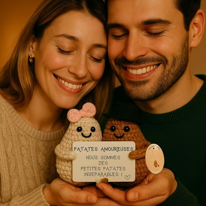 Kleiner dekorativer Begleiter mit positiver Botschaft