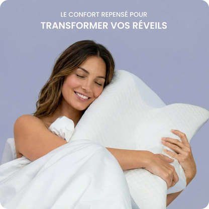 Oreiller cervical ergonomique