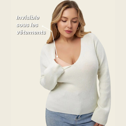Soutien-gorge sans armature galbant