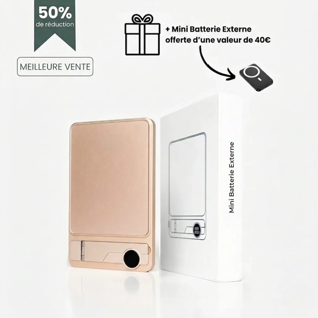 Ultrakompakte externe Mini-Powerbank