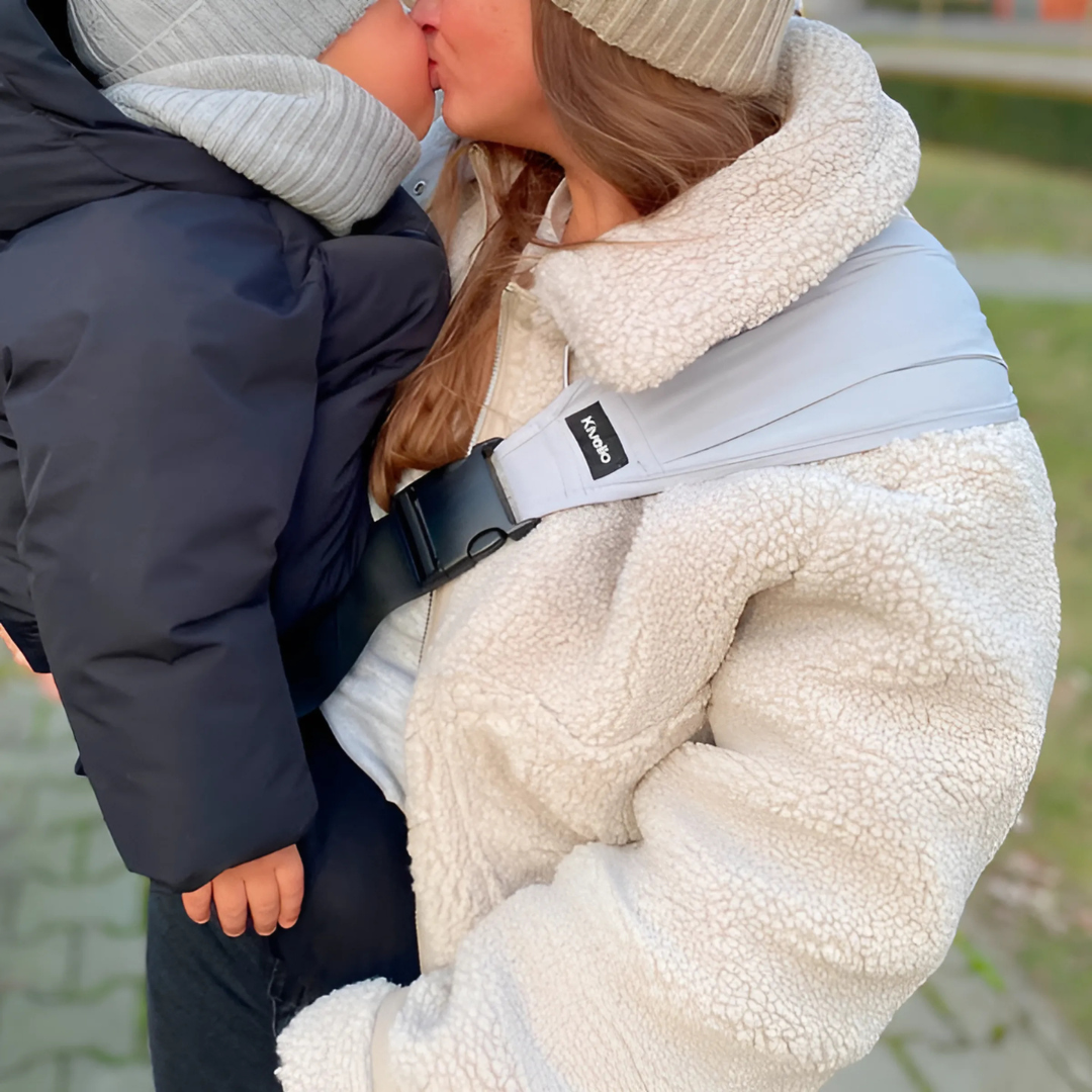 Porte-bébé ergonomique avec soutien lombaire