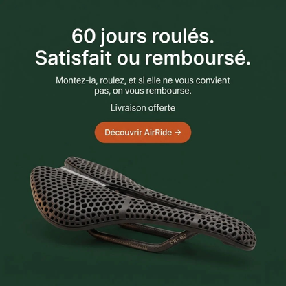 Selle Vélo 3D Ergonomique