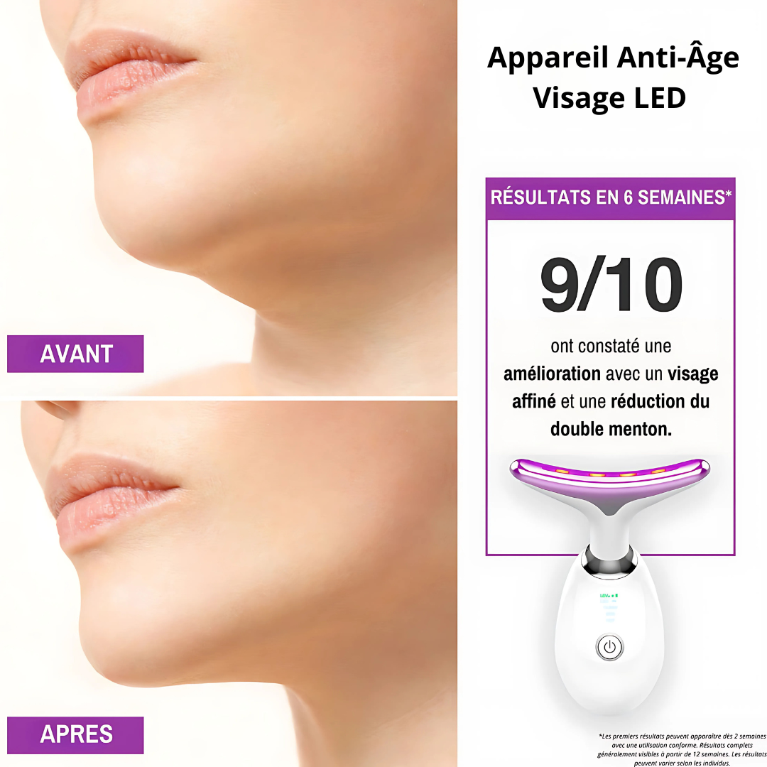 Appareil Anti-Âge Visage LED