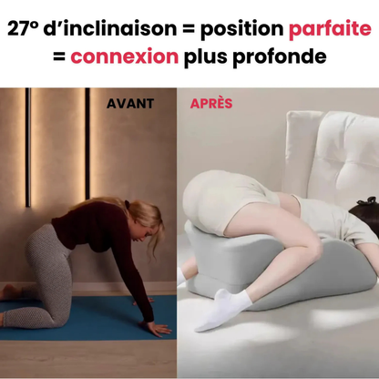 Coussin ergonomique intime