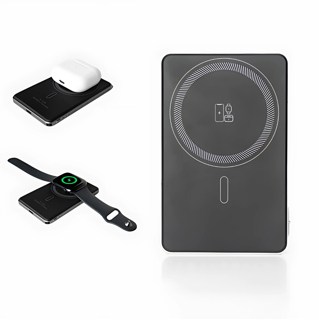 Magnetische Powerbank mit Display