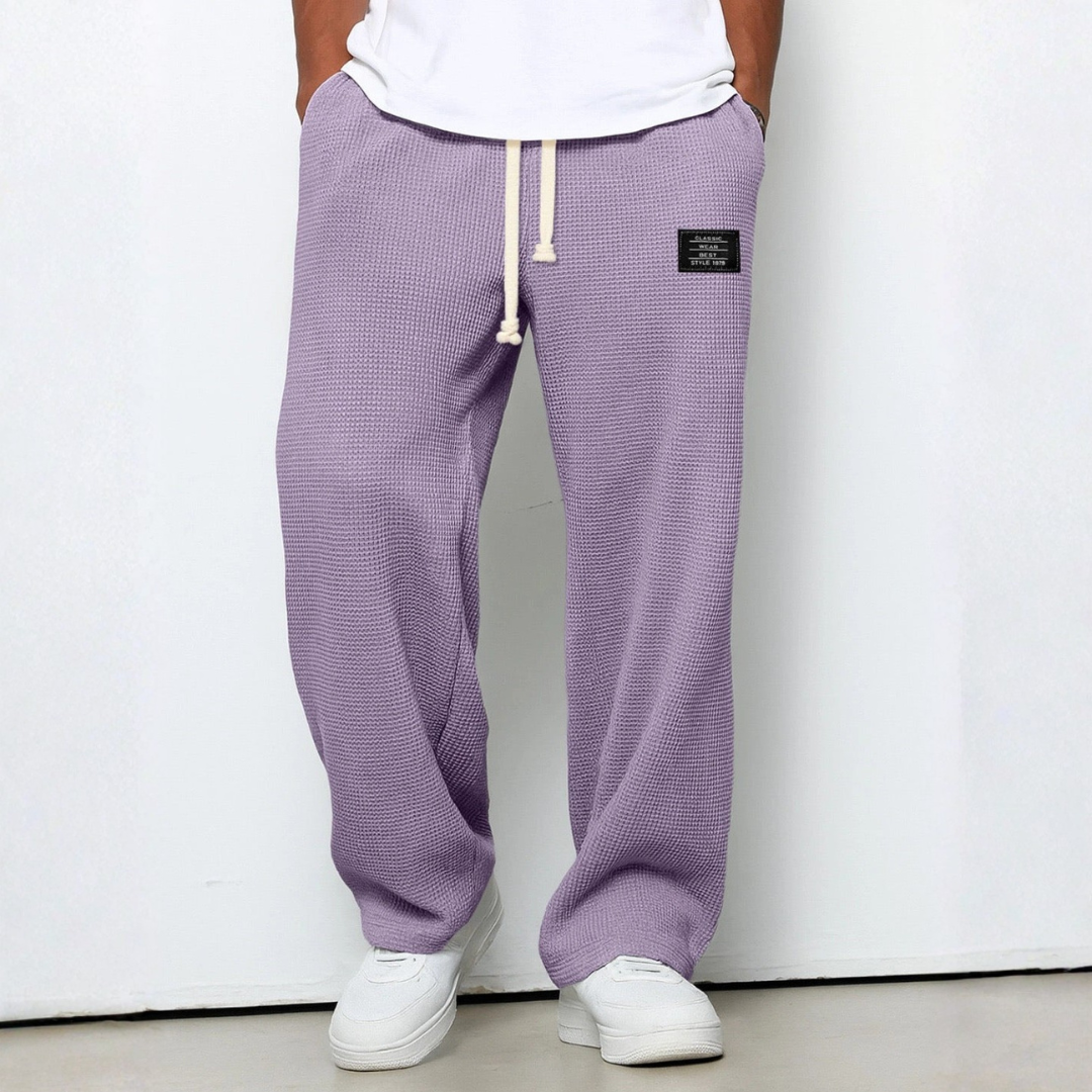 Pantalon ample confortable à taille réglable