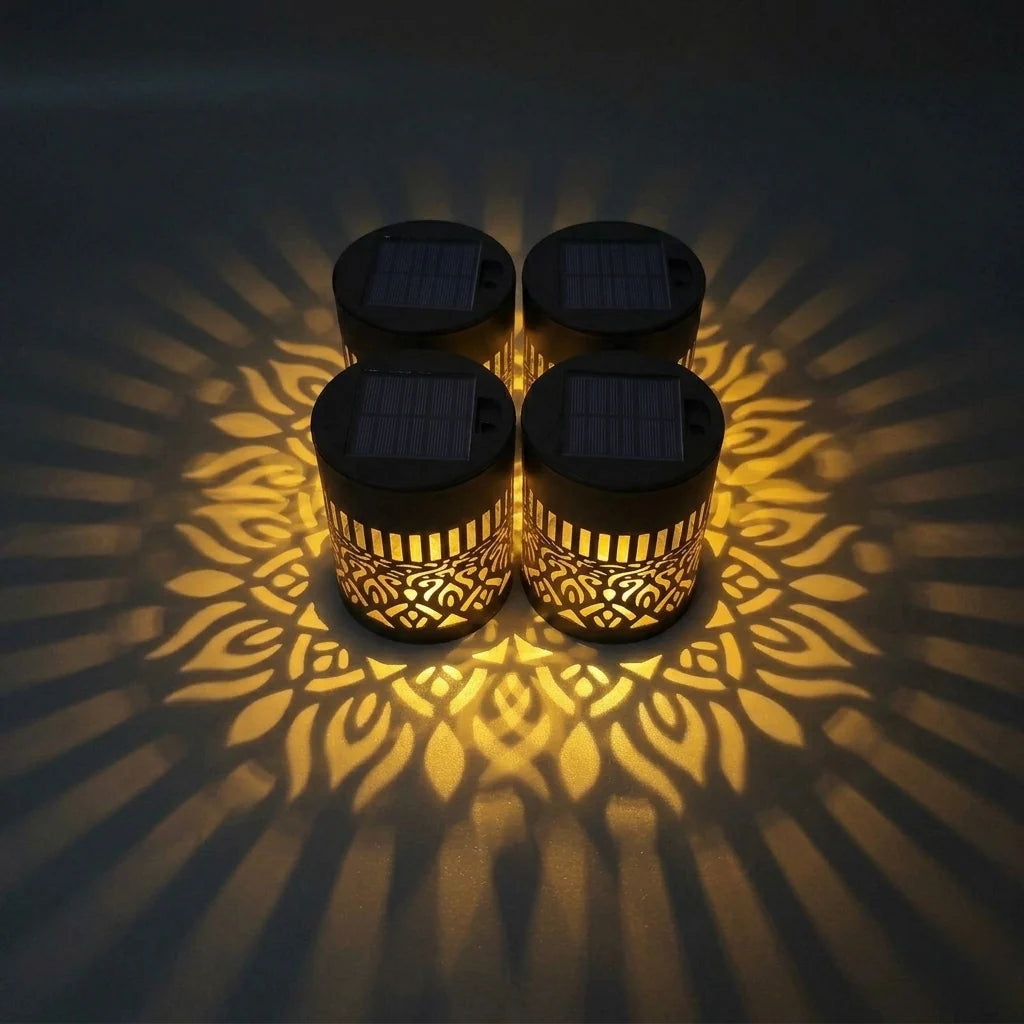 Lampe solaire décorative pour jardin