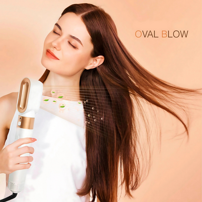 Styler Rotatif Cheveux Multifonction 5-en-1
