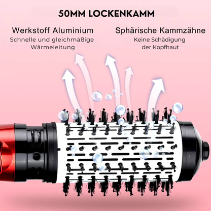 Brosse soufflante rotative