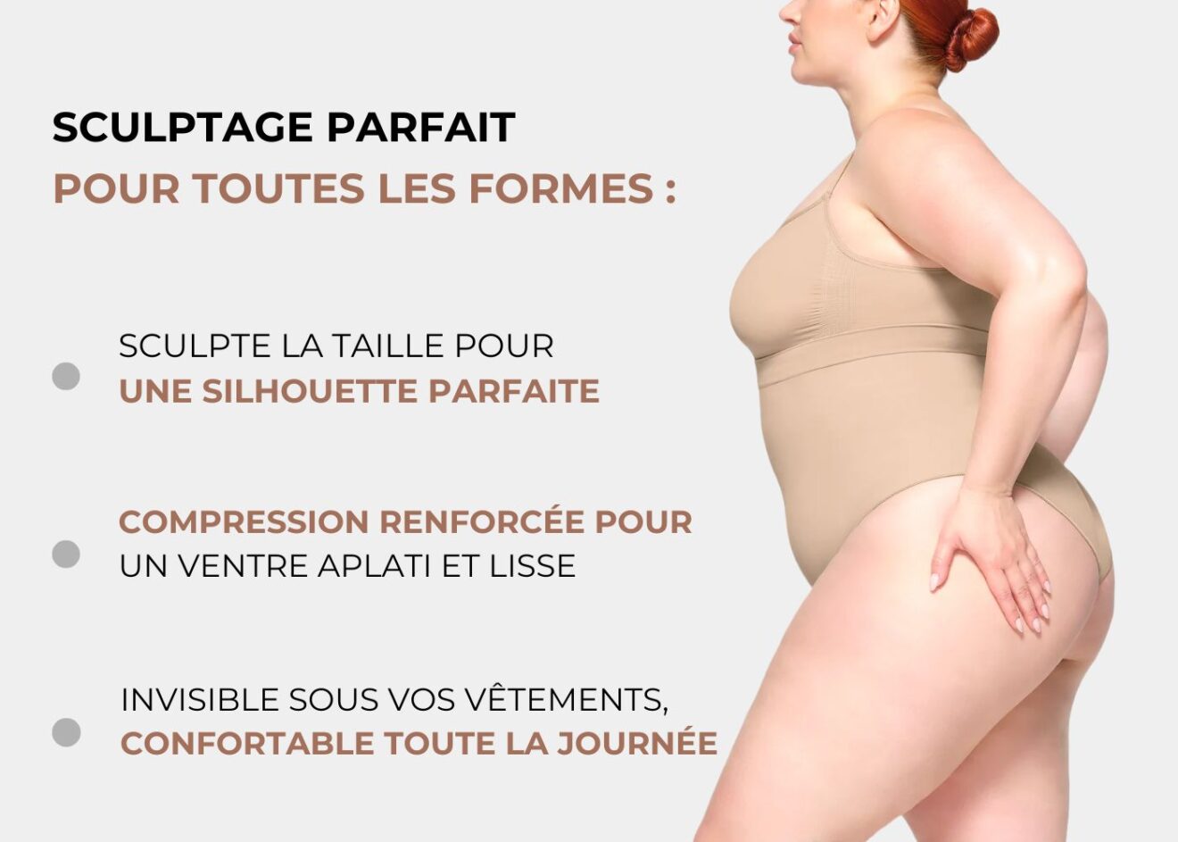 Sous-vêtement Ultra-Gainant Multifonction – Silhouette Sculptée & Confort Optimal