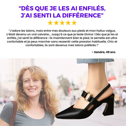 Divina™ - Chaussures à talons à confort orthopédique pour femme