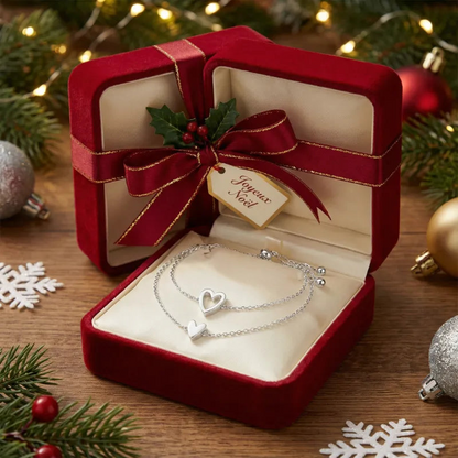 Passende Herzarmbänder für Mutter und Tochter