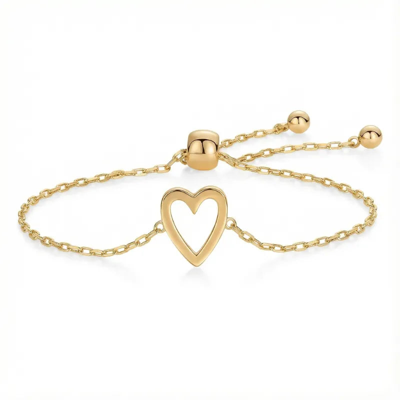 Passende Herzarmbänder für Mutter und Tochter