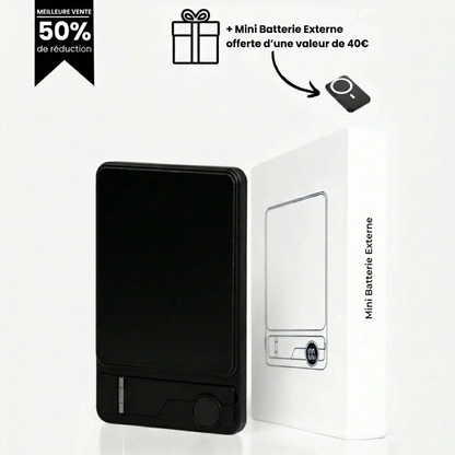 Ultrakompakte externe Mini-Powerbank