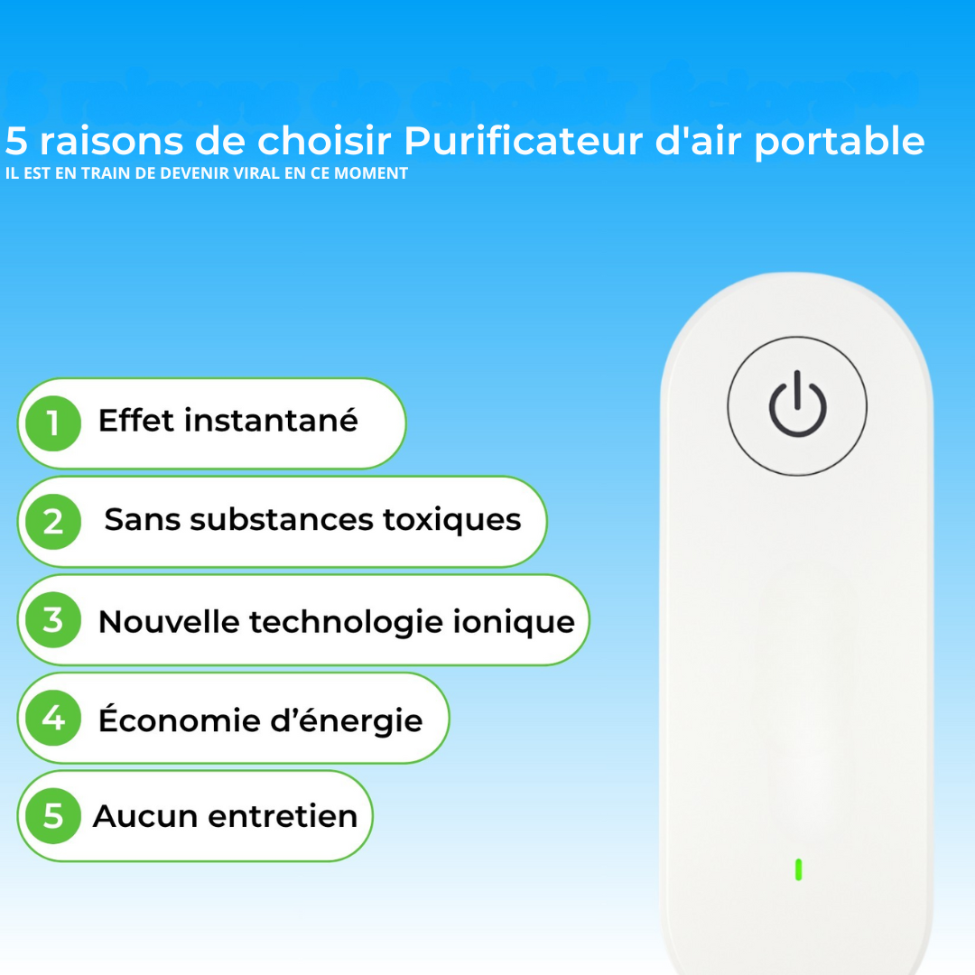 Tragbarer Luftreiniger