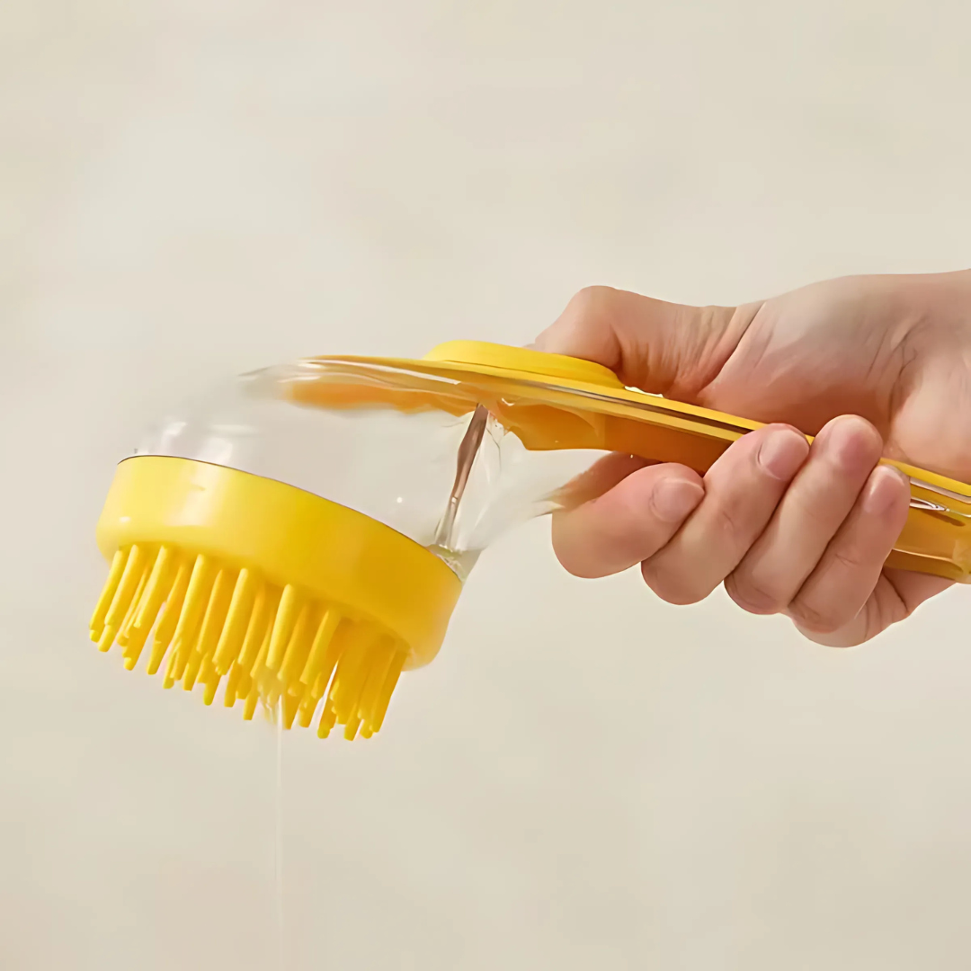Brosse de Bain 2-en-1 pour Animaux