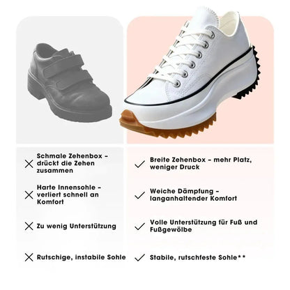 Bequeme orthopädische Herrenschuhe