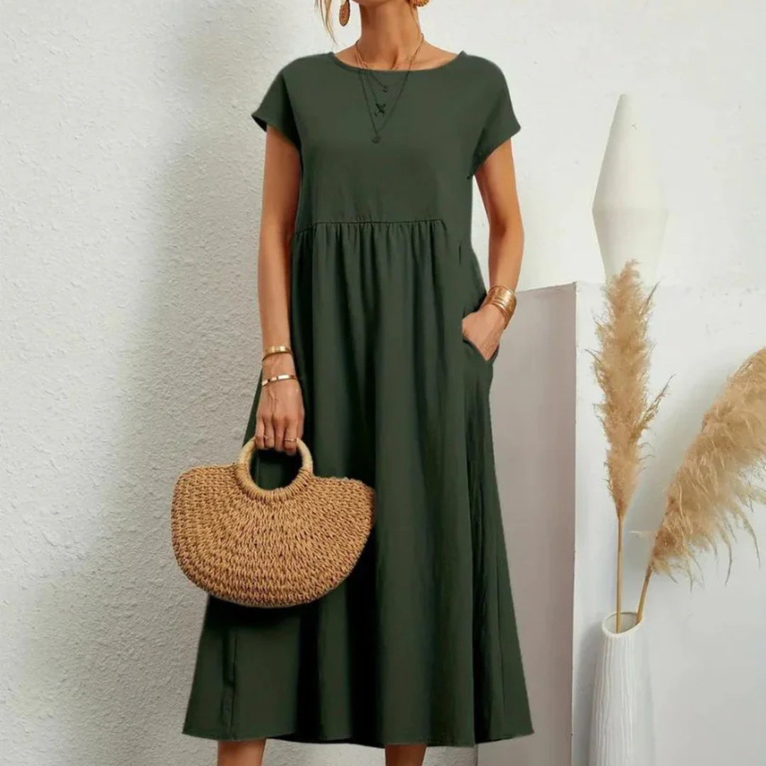 Robe Fluide en Coton