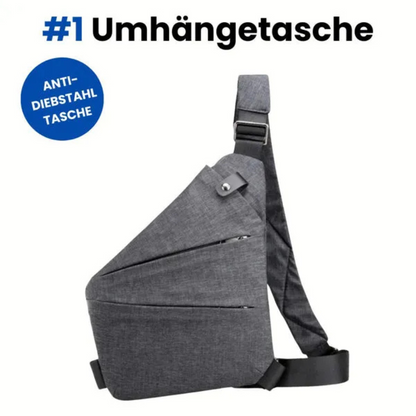 Sichere Umhängetasche mit Anti-Diebstahl Funktion