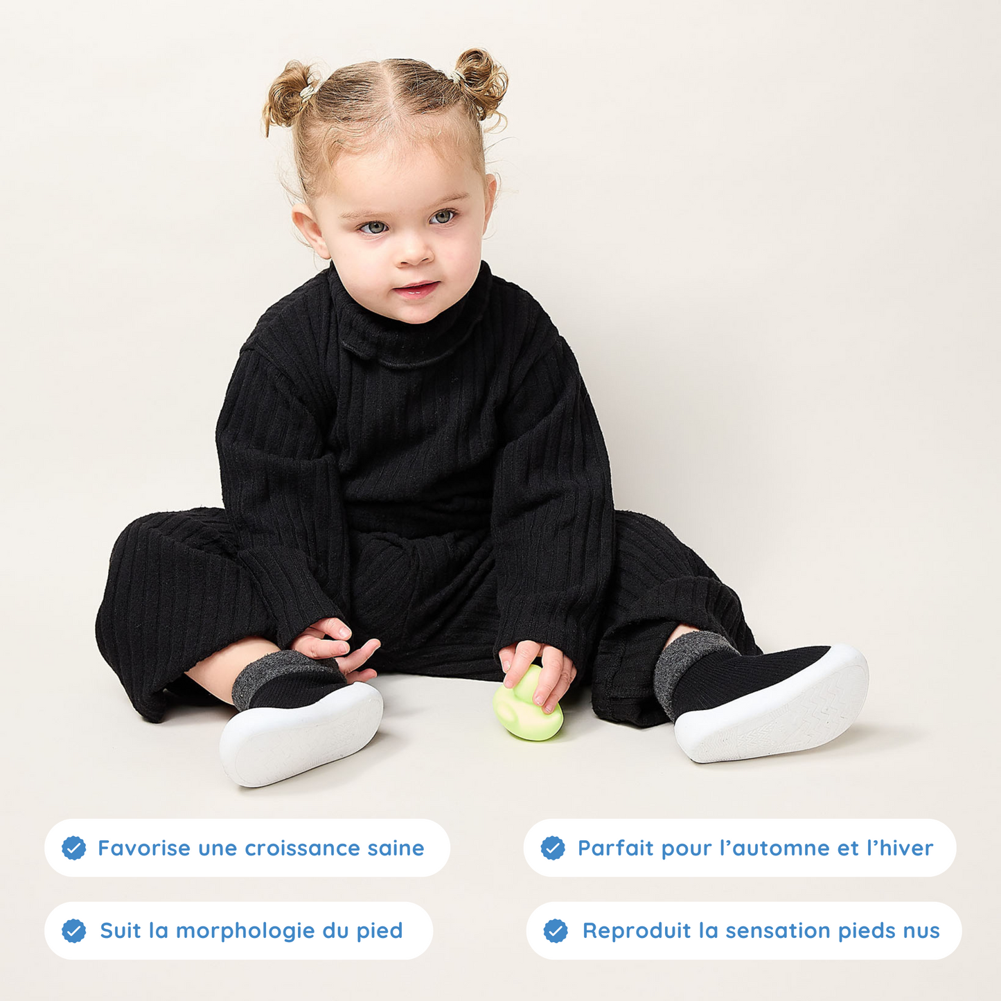 Chaussures souples d'hiver pour enfant